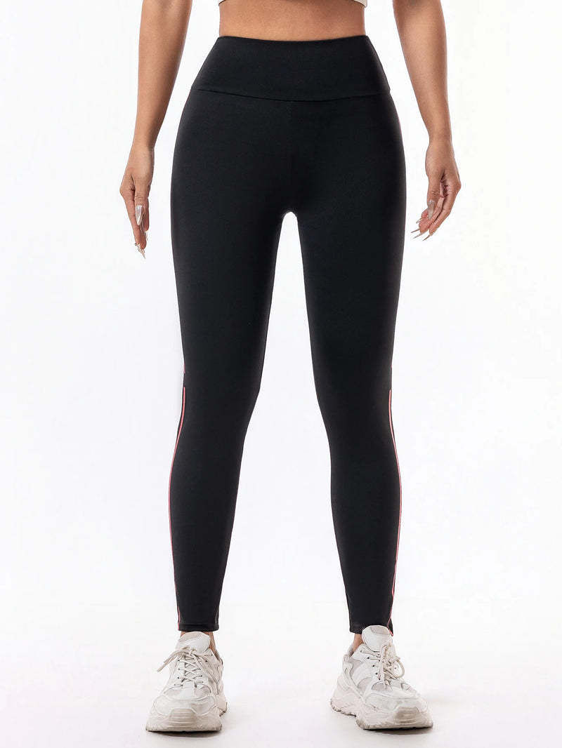 Calças leggings fitness feminino personalizado impressão e alta elasticidade